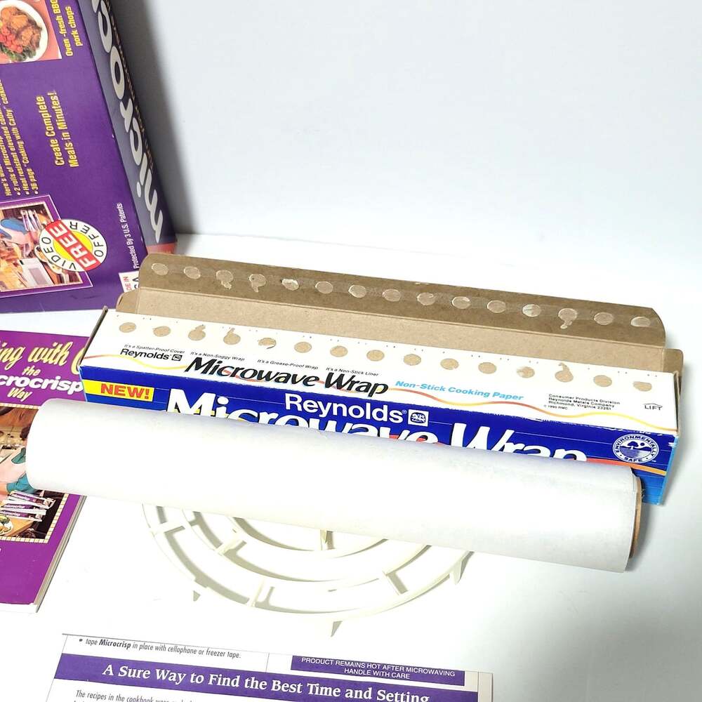 MICROCRISP Microwave Set As Seen On TV Vintage 1993 - Picture 5 of 5